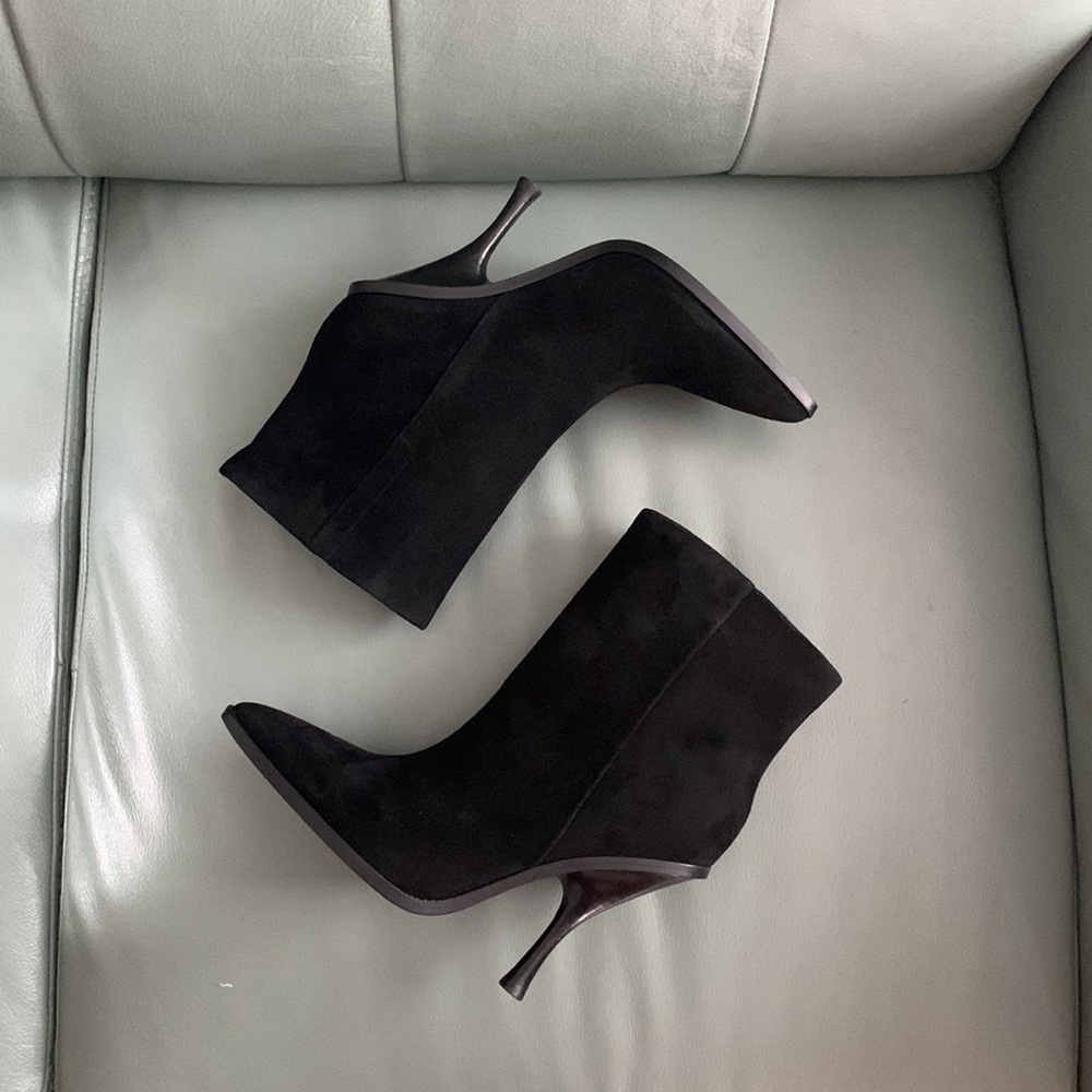 Sigerson Morrison Black Suede Hong Boots